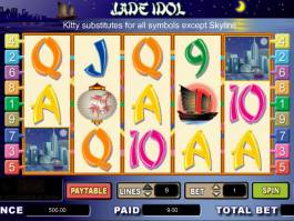 Hrací casino automat Jade Idol