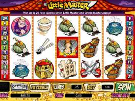Hrací online automat Little Master