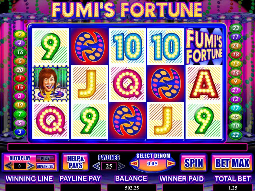 Online hrací automat Fumi´s Fortune