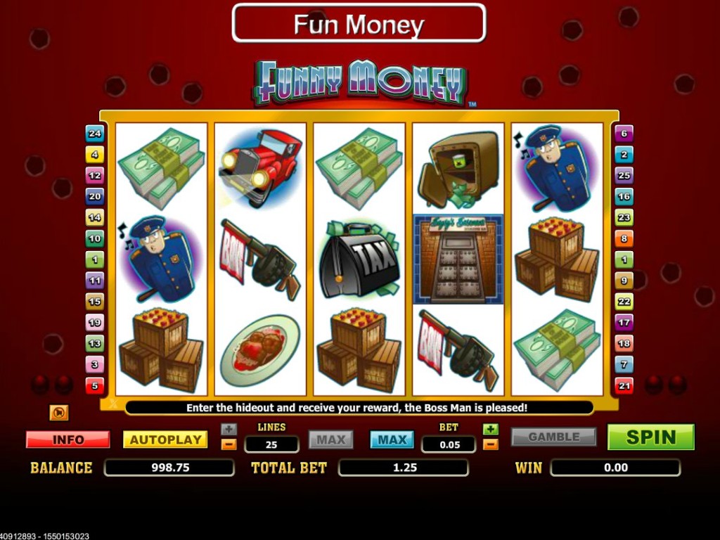 Automat Funny Money online zdarma