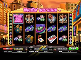 Zahrajte si zábavný casino automat Tootin' Car Man