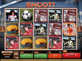 Hrací kasino automat Shoot! online zdarma