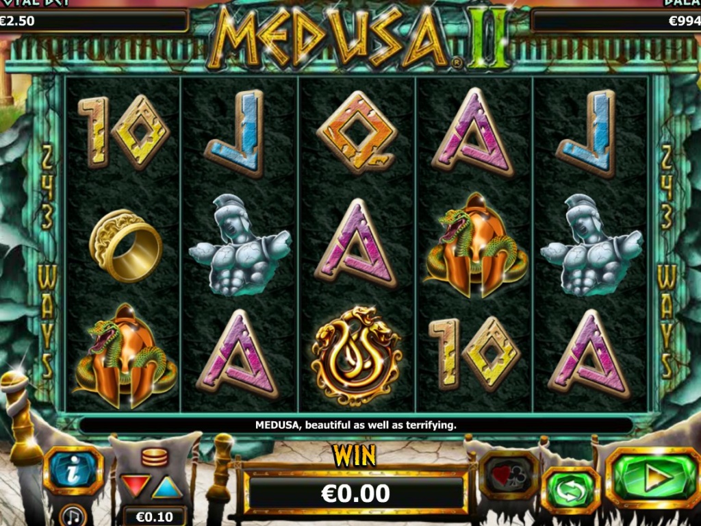 Zdarma casino automat Medusa II