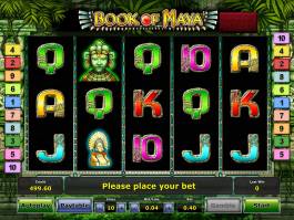 Casino automat Book of Maya zdarma online