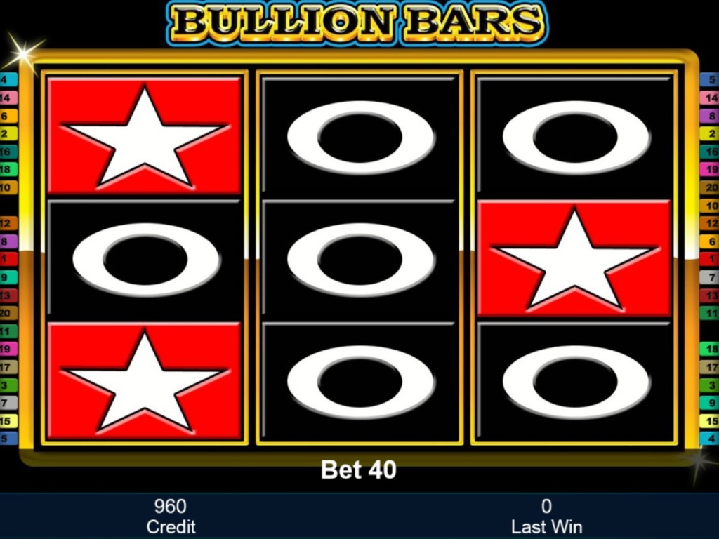 Casino automat Bullion Bars zdarma