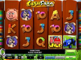 Online casino automat Cash Farm od Novomatic
