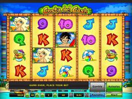 Online casino automat - Costa del Cash zdarma