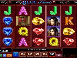Casino hra Blue Heart online zdarma