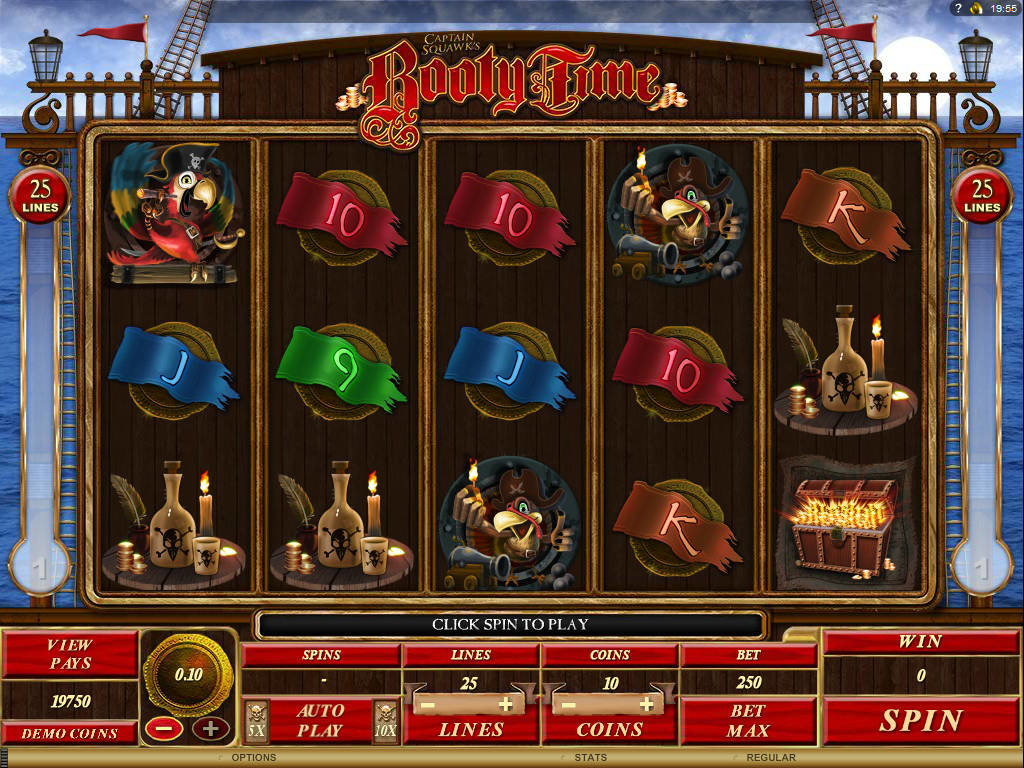 Zahrajte si online casino hru Booty Time zdarma