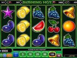 Casino hra Burning Hot online zdarma