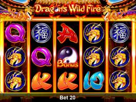 Online herní automat Dragon's Wild Fire zdarma, pro zábavu