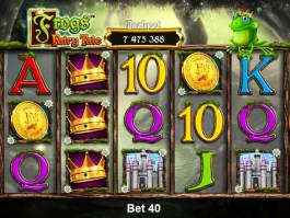 Casino hra Frogs Fairy Tale zdarma online