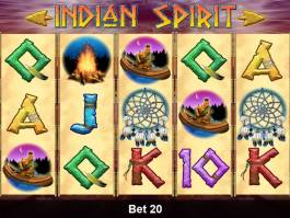 Online automatová hra Indian Spirit zdarma
