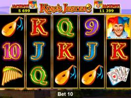Casino automat King's Jester online