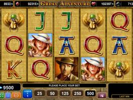 Casino automat zdarma Great Adventure