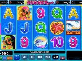 Online casino automat Summer Bliss