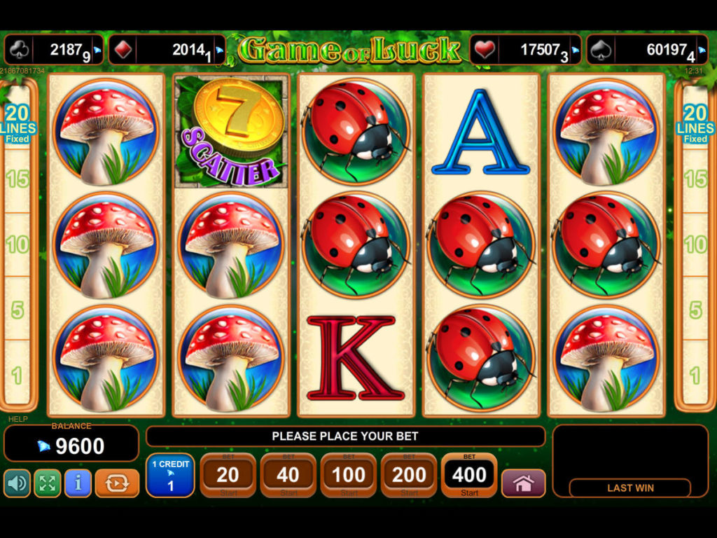 Zdarma casino automat Game of Luck