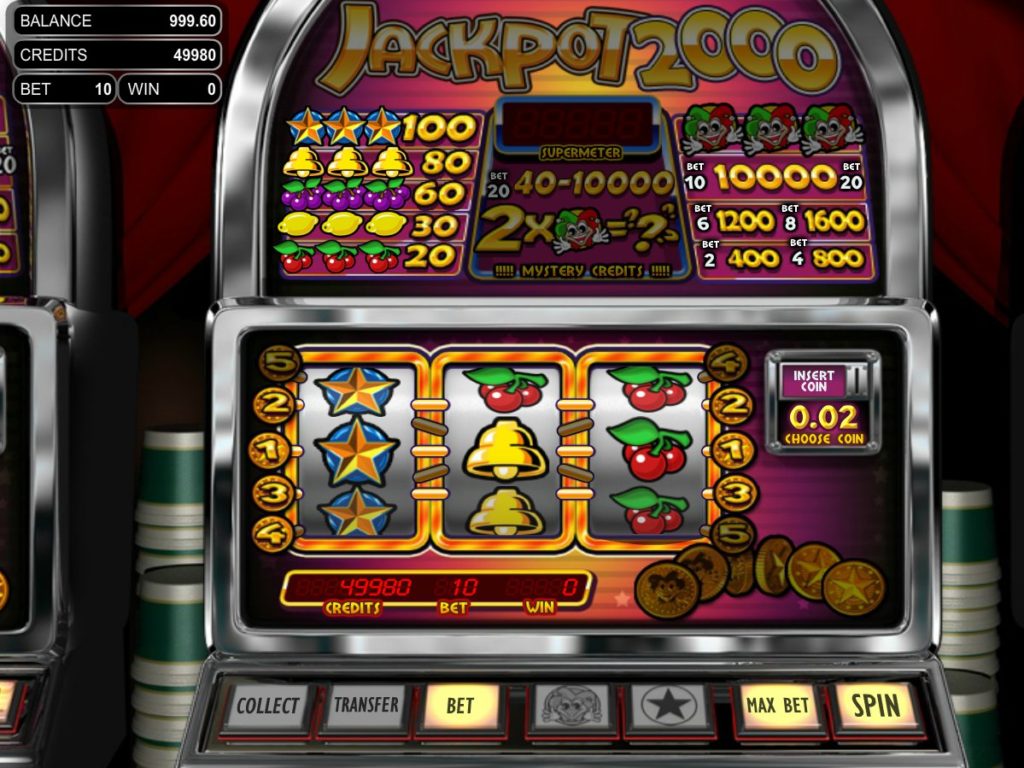 Casino automat Jackpot 2000 zdarma
