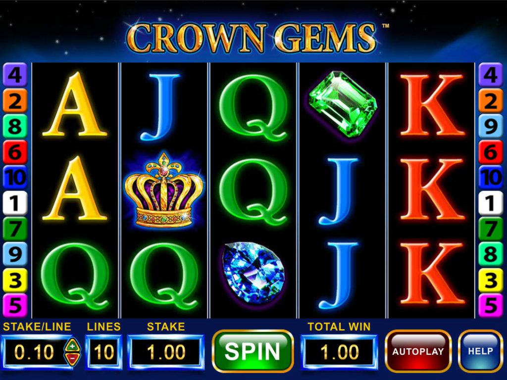 Automat Crown Gems online zdarma
