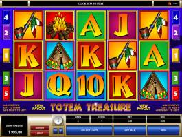 Herní casino automat Totem Treasure od společnosti Microgaming