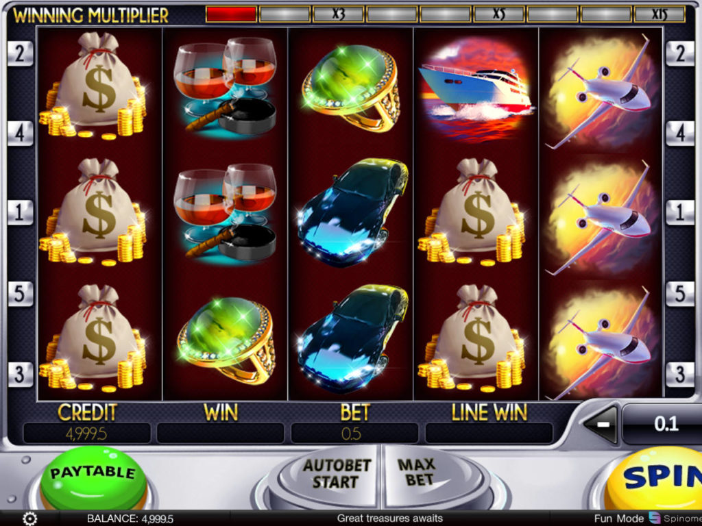 Casino automat 9 Figures Club zdarma