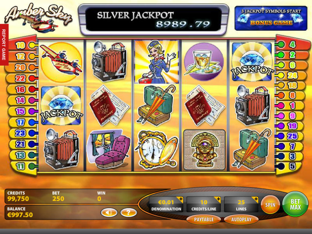 Casino automat Amber Sky