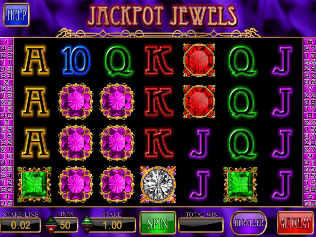 Casino hra Jackpot Jewels bez stahování