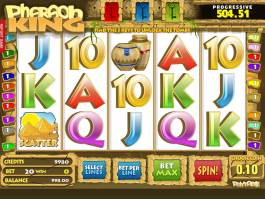 Pharaoh King online casino automat