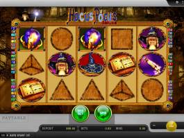 Online casino automat Hocus Pocus Deluxe zdarma