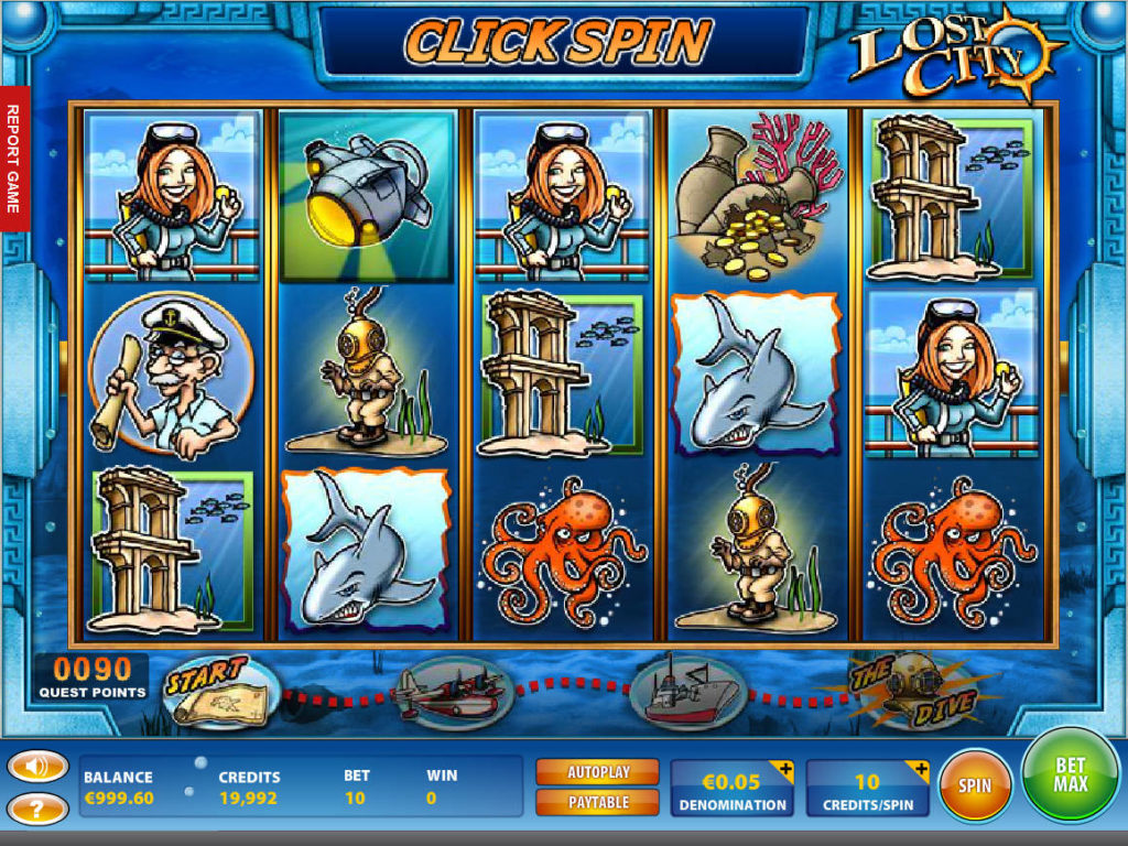 Zahrajte si casino automat Lost City zdarma