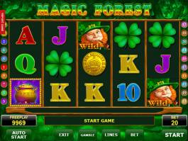 Online casino automat Magic Forest zdarma
