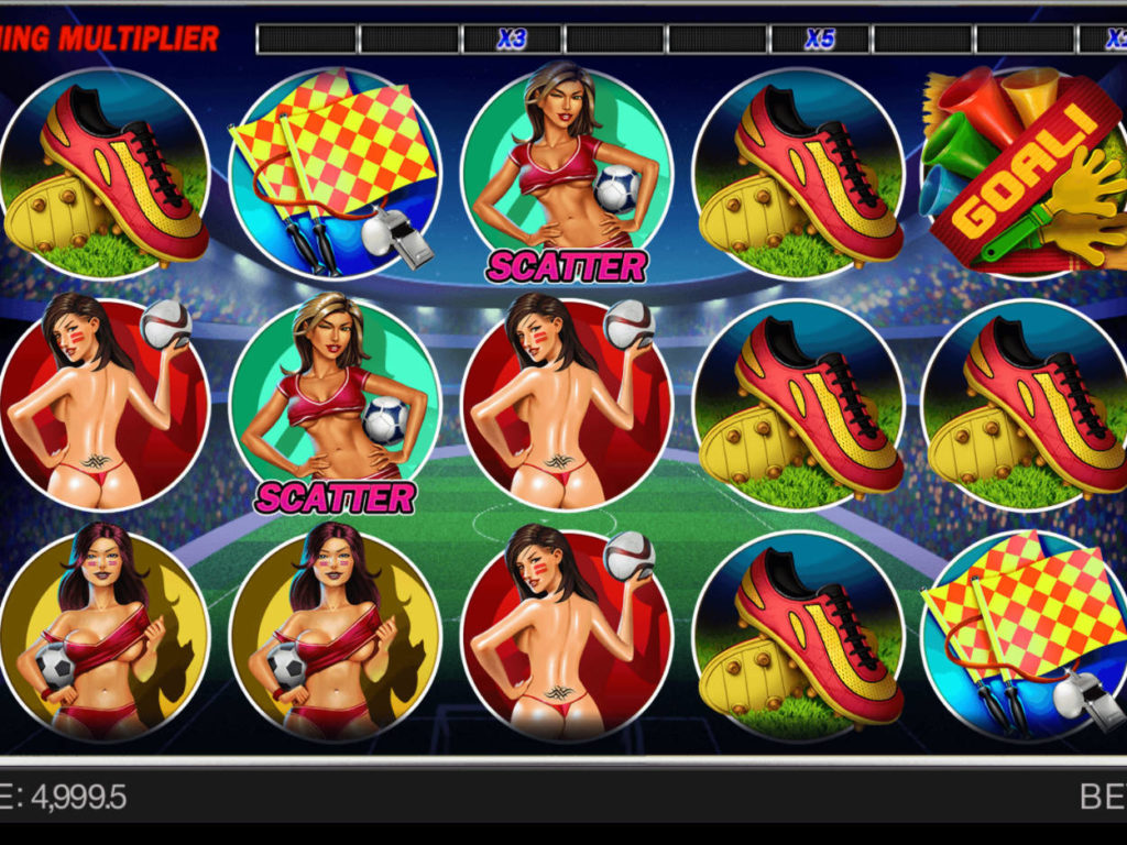 Casino automat Soccer Babes od společnosti Spinomenal
