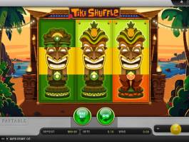 Casino automat Tiki Shuffle
