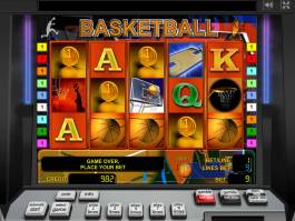 Online hrací automat Basketball zdarma