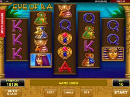 Online casino automat Eye of Ra