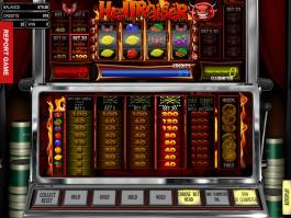 Obrázek z automatové casino hry Hell Raiser online