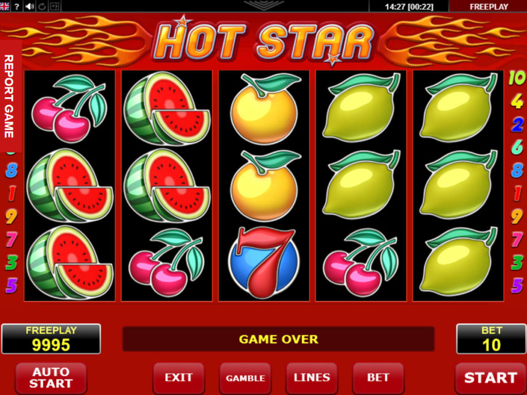 Casino automat Hot Star online