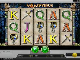 Herní automat Vampires zdarma, bez vkladu