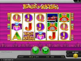Automatová casino hra Wags to Riches bez stahování