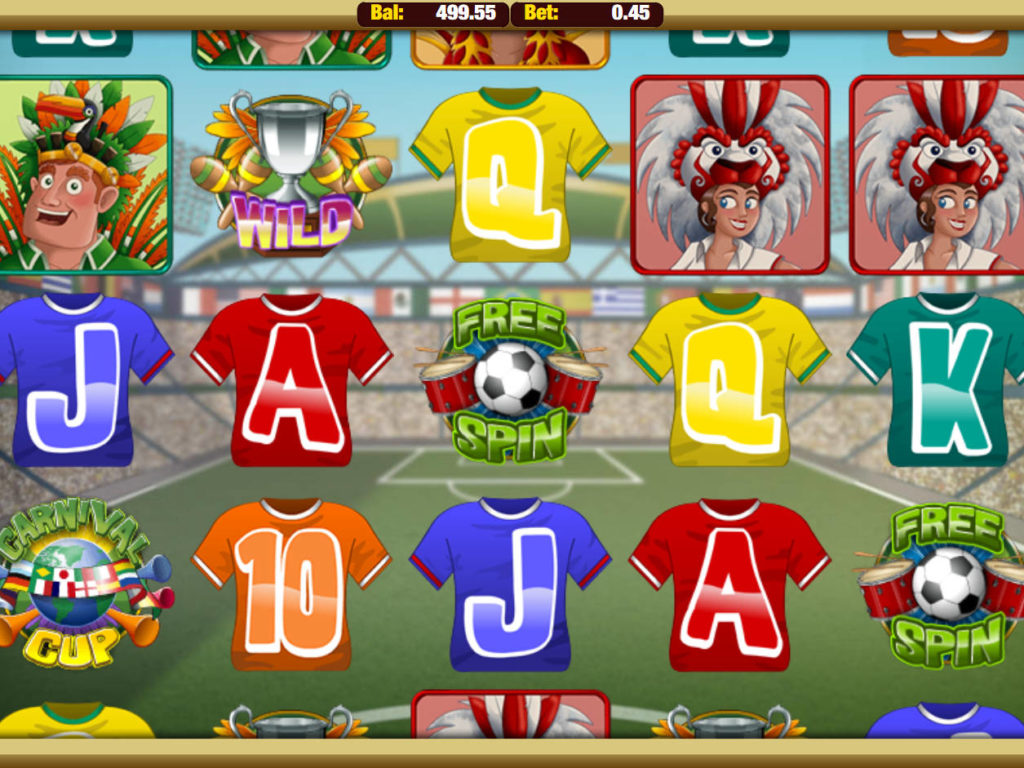 Roztočte herní automat Carnival Cup zdarma online