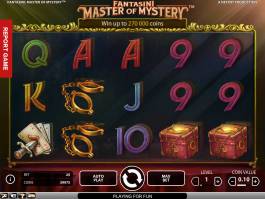 Roztočte casino automat Fantasini: Master of Mystery
