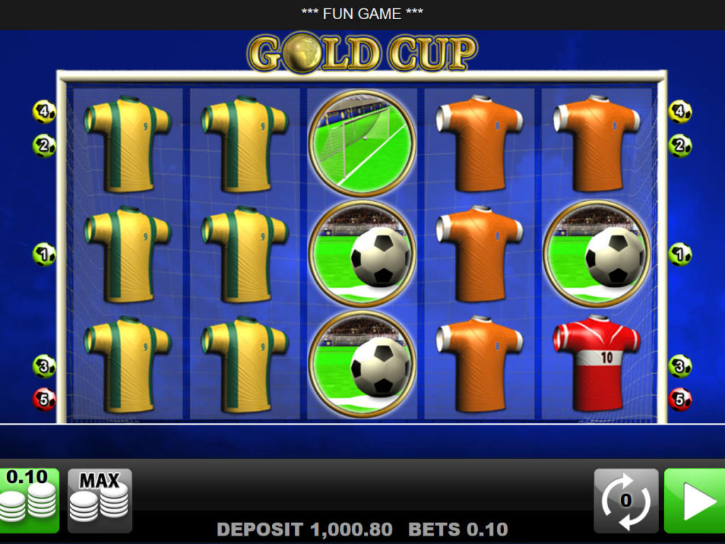 Herní automat Gold Cup od společnosti Merkur
