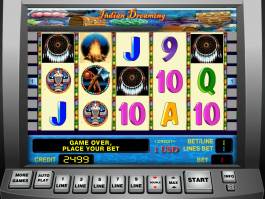 Online casino automat Indian Dreaming zdarma, bez vkladu