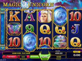 Obrázek z casino automatu Magic Unicorn online