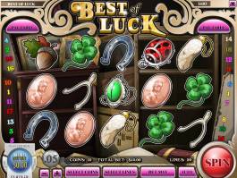 Online casino automat Best of Luck zdarma od společnosti Rival Gaming