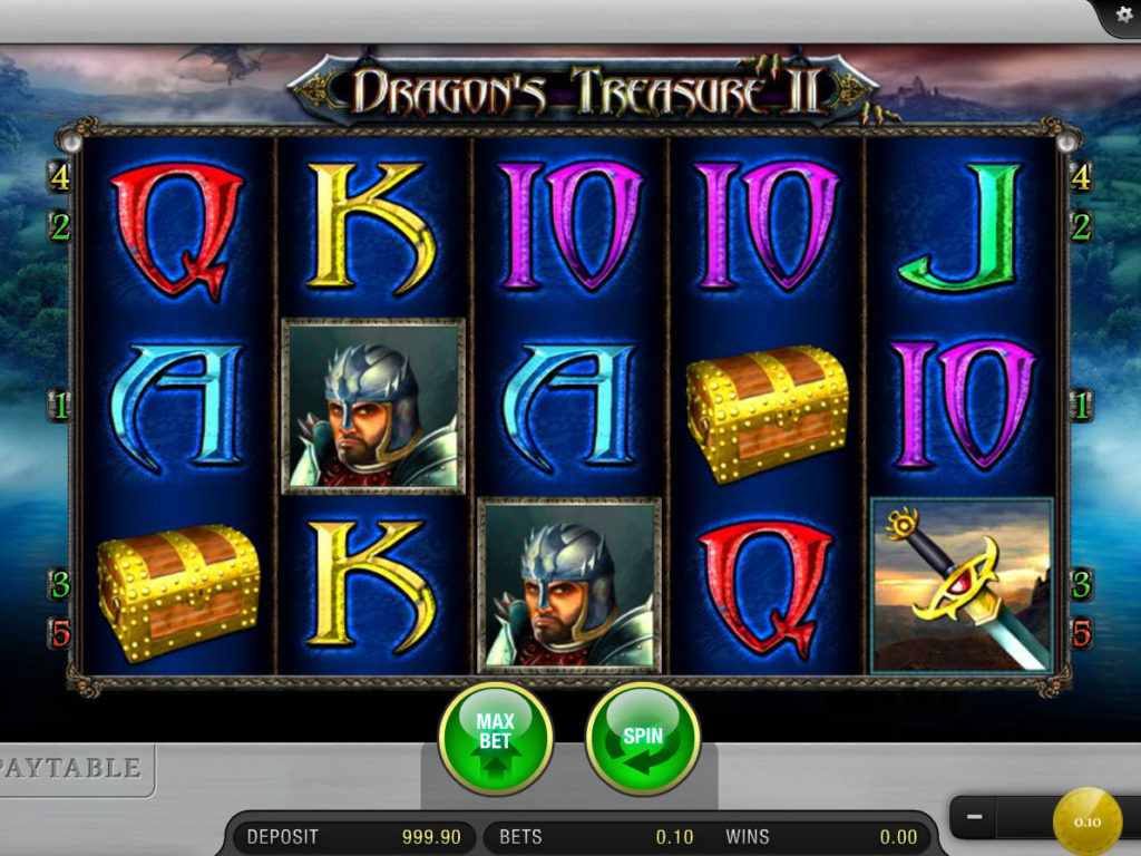 Casino automat Dragon's Treasure II bez vkladu