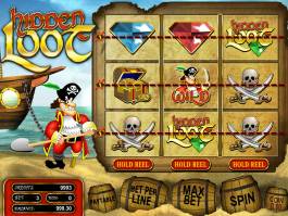 Zahrajte si online casino automat Hidden Loot zdarma