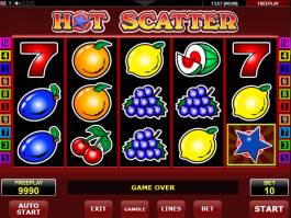 Casino automat Hot Scatter zdarma