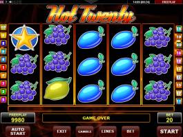 Online casino automat Hot Twenty zdarma