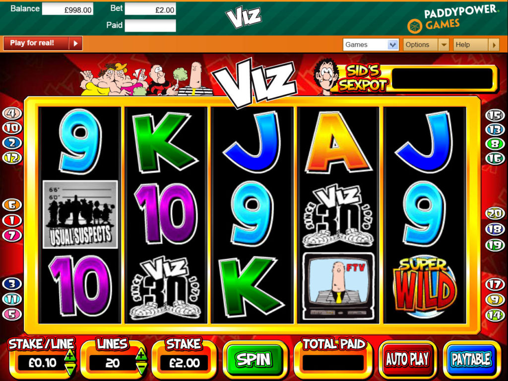 Casino automat Viz bez vkladu